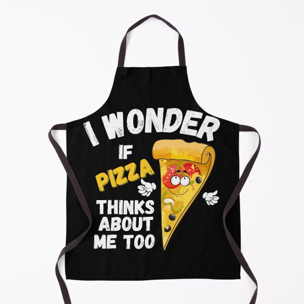 Item preview, I wonder if pizza thinks about me designed and sold by MyTrendStore.