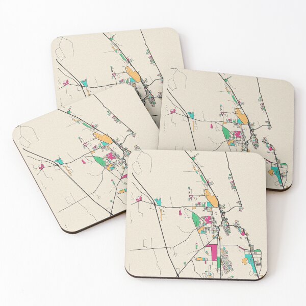 Item preview, St. Augustine, Florida Street Map designed and sold by A Deniz Akerman.