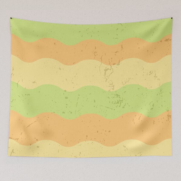 Item preview, Yellow, Green, Orange Vintage Pattern designed and sold by SunfullyYours.