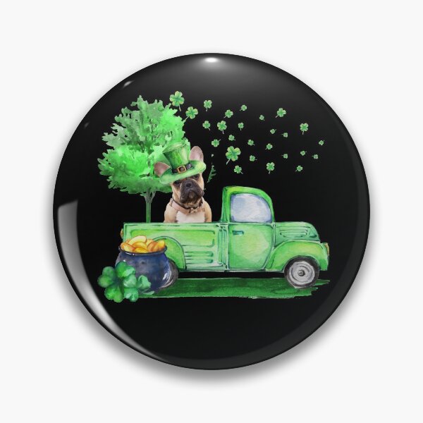 Item preview, St Patrick's Day French Dog Lovers Gift T-Shirt designed and sold by ElizabethWyland.