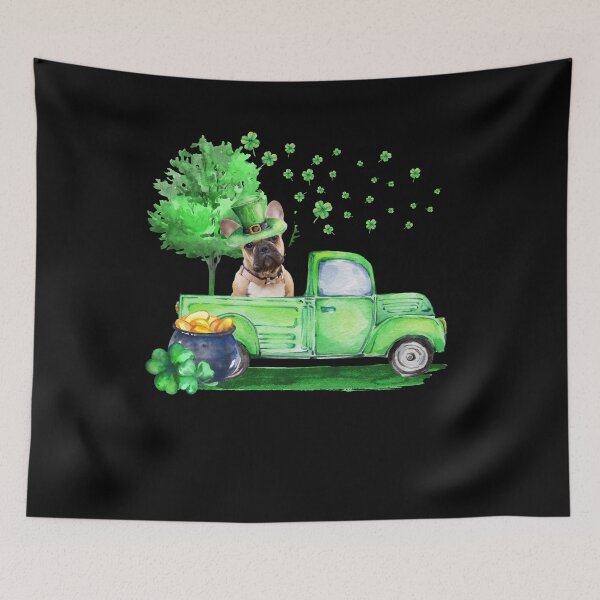 Item preview, St Patrick's Day French Dog Lovers Gift T-Shirt designed and sold by ElizabethWyland.