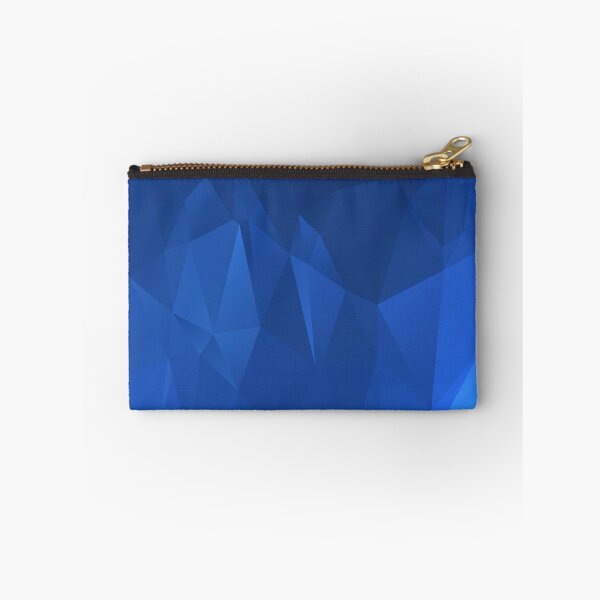 Item preview, Blue low poly banner with triangle shapes  designed and sold by ThebestArtshop.