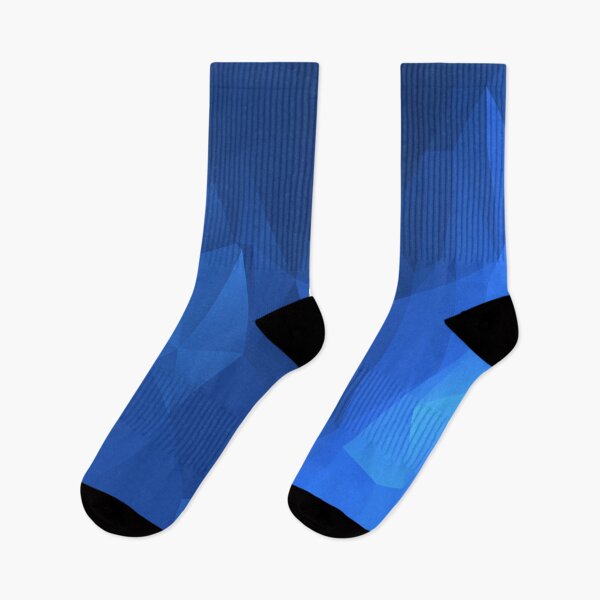 Item preview, Blue low poly banner with triangle shapes  designed and sold by ThebestArtshop.