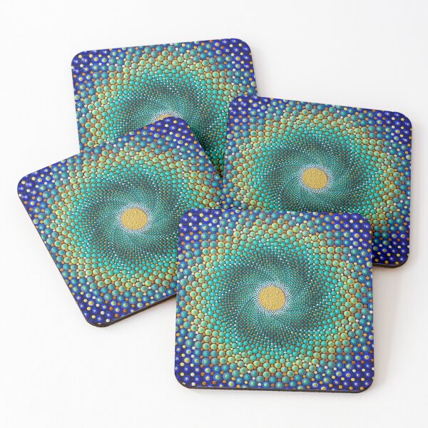 Item preview, Mandala on canvas designed and sold by viodots.