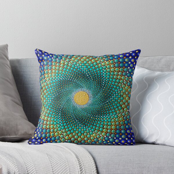 Item preview, Mandala on canvas designed and sold by viodots.