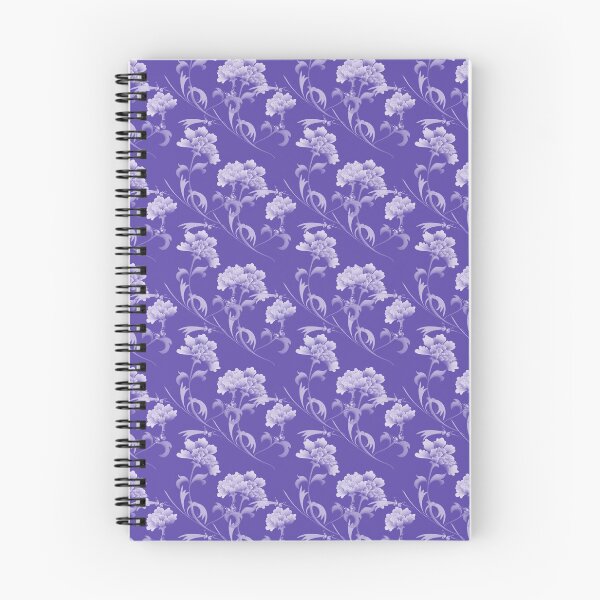 Item preview, Wispy Oriental Floral Design in Violet designed and sold by WisdomInspired.
