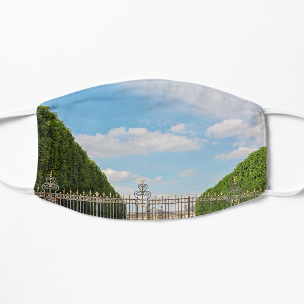 Garden Gate - Paris, France Flat Mask