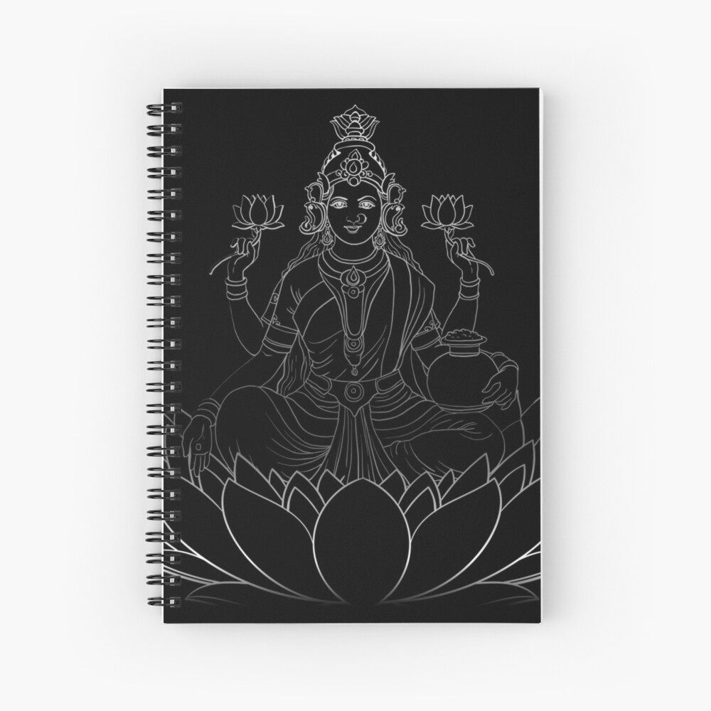 Goddess Lakshmi drawing step by step | How to Draw Laxmi Mata - YouTube