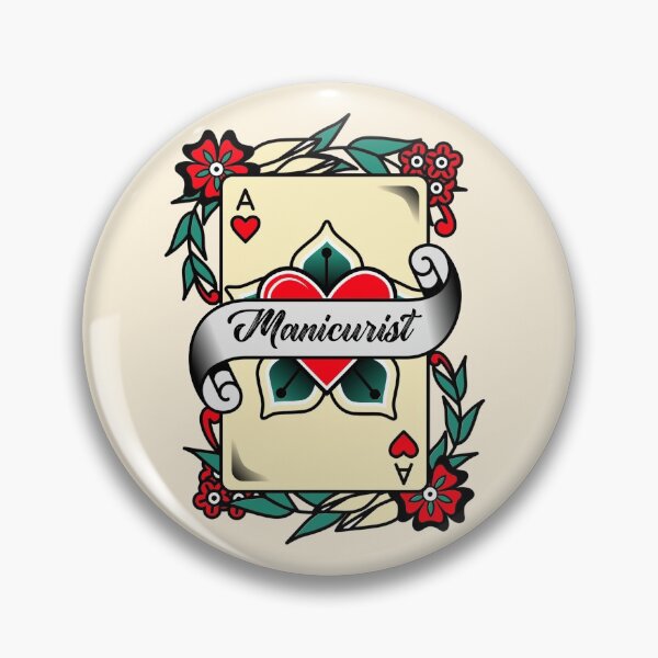 Item preview, Manicurist With An Ace Of Hearts Graphic designed and sold by MixedGears.