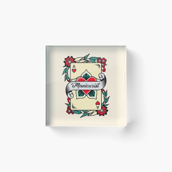 Item preview, Manicurist With An Ace Of Hearts Graphic designed and sold by MixedGears.