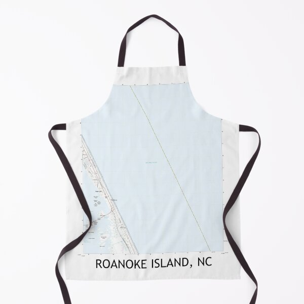 Item preview, Roanoke Island, NC Topographical Map Clean designed and sold by PGHPhotoCo.
