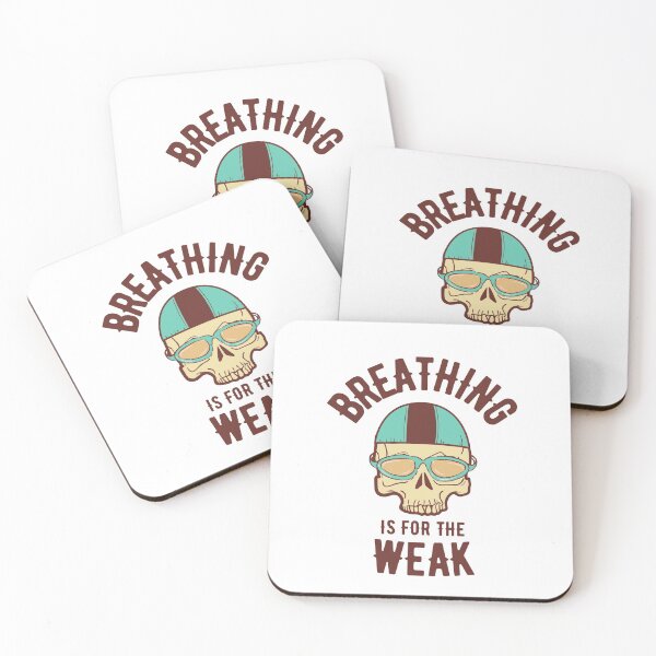 Item preview, Breathing Is For The Weak designed and sold by momsnpops.
