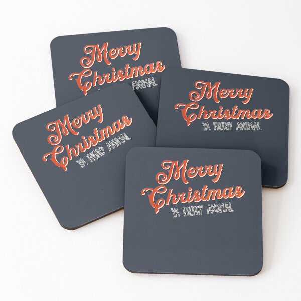 Item preview, Merry Christmas Ya Filthy animal designed and sold by THUDcreative.
