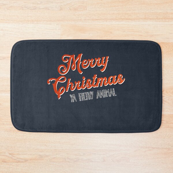 Item preview, Merry Christmas Ya Filthy animal designed and sold by THUDcreative.