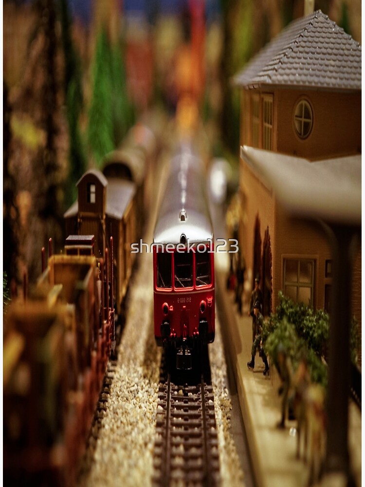 "Model Train Miniature Railway Mini Figures" Sticker for Sale by