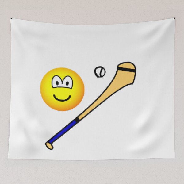 Item preview, Smiley with hurl designed and sold by Roisin678.