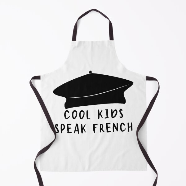Item preview, COOL KIDS SPEAK FRENCH French Beret Language Quote  designed and sold by a-little-ink.