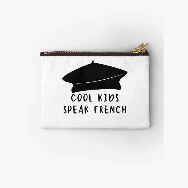 Item preview, COOL KIDS SPEAK FRENCH French Beret Language Quote  designed and sold by a-little-ink.