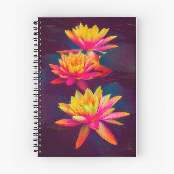 Item preview, Three Waterlilies designed and sold by Chris Lord's Pixielated Pixels.