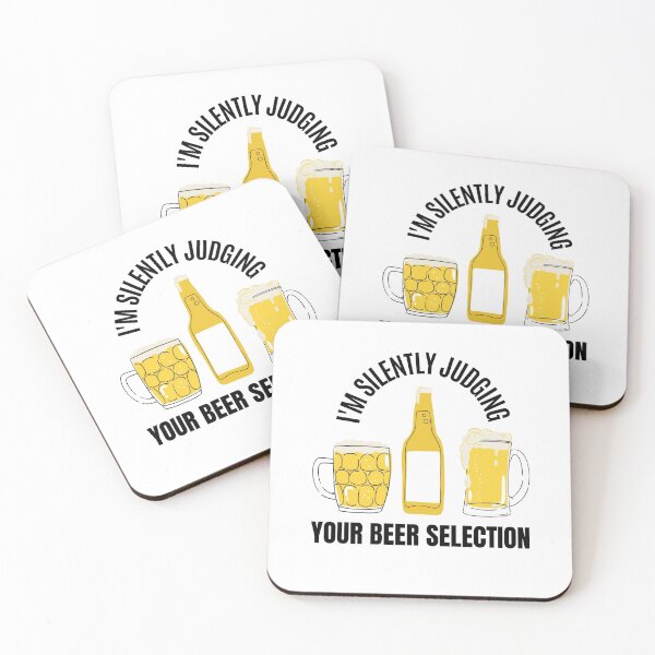 Item preview, I'm Silently Judging Your Beer Selection designed and sold by momsnpops.
