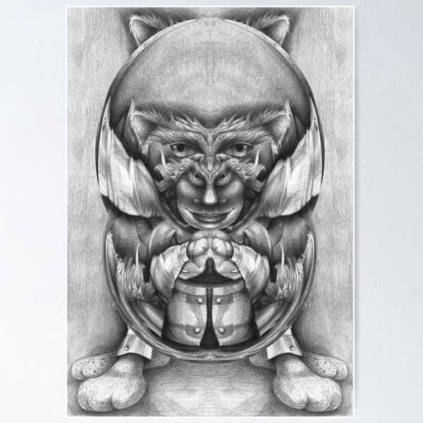 Item preview, Mirrored Drawing. designed and sold by Andrew Nawroski.
