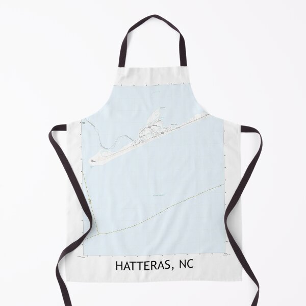 Item preview, Hatteras, NC Topographical Map Clean designed and sold by PGHPhotoCo.