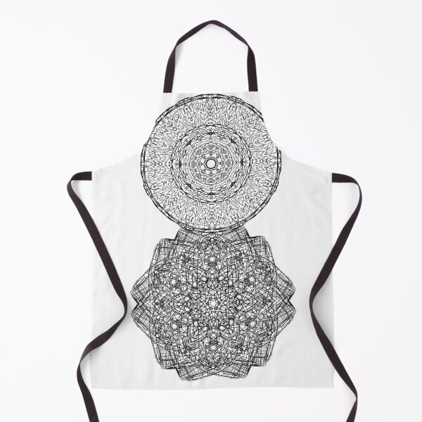 Item preview, BOHOCHIC MANDALA IN BLACK designed and sold by Wasef Baker.