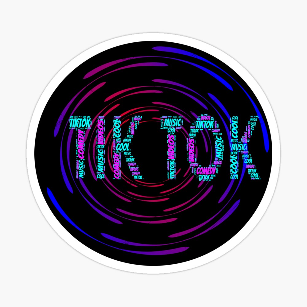 Tik Tok Poster By Casperdigital Redbubble