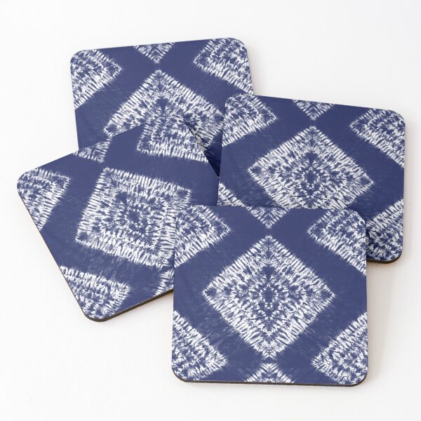Item preview, Indigo Diamond Shibori Tie Dye designed and sold by IZiets.