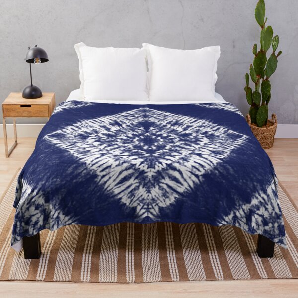 Item preview, Indigo Diamond Shibori Tie Dye designed and sold by IZiets.