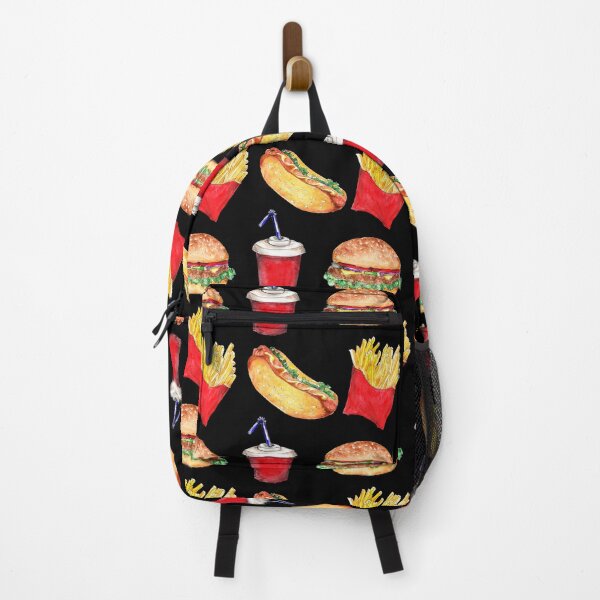 Item preview, Colorful fast food pattern designed and sold by RoyalPeople.