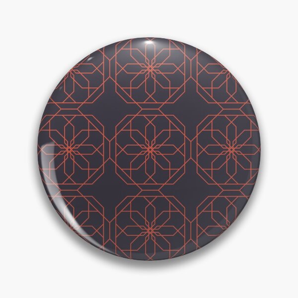 Item preview, Elegant, cute, simple geometric flower abstraction pattern designed and sold by theendup.