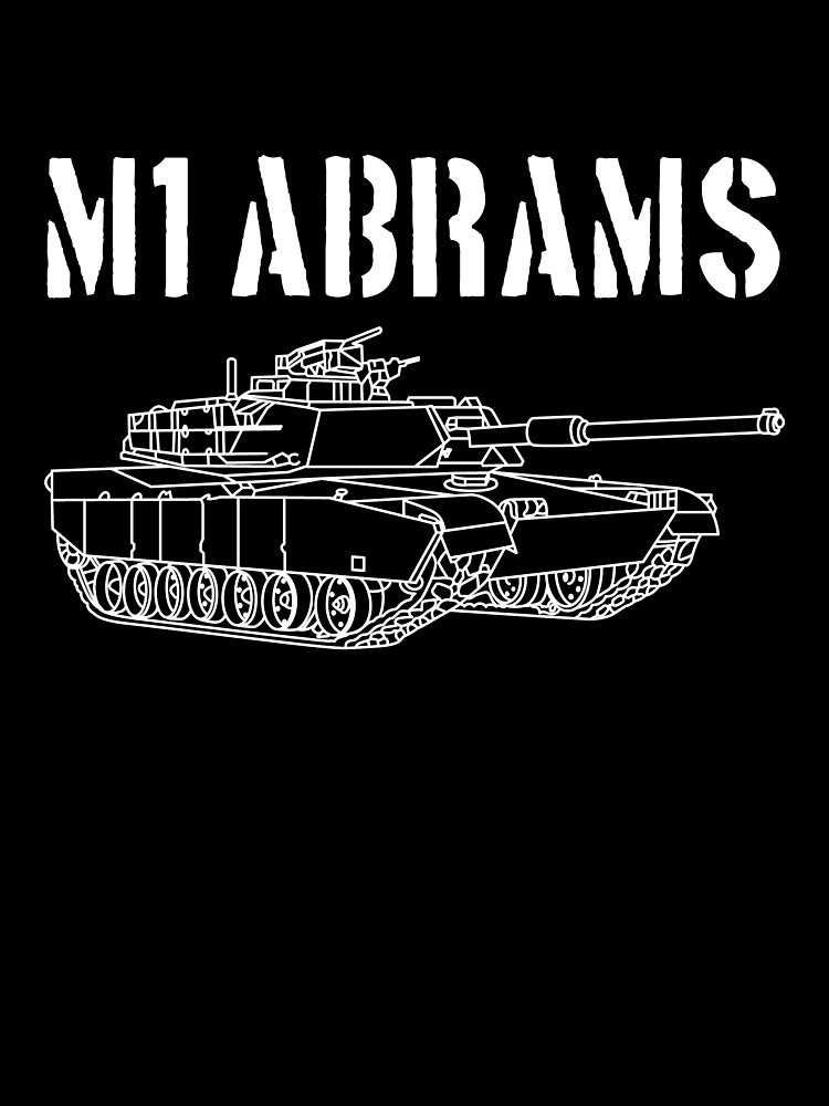 Thumbnail 3 von 3, Tuch, M1 Abrams Tank Schematic Vintage Military Armor Tank Gear designt und verkauft von DynamicDesign.