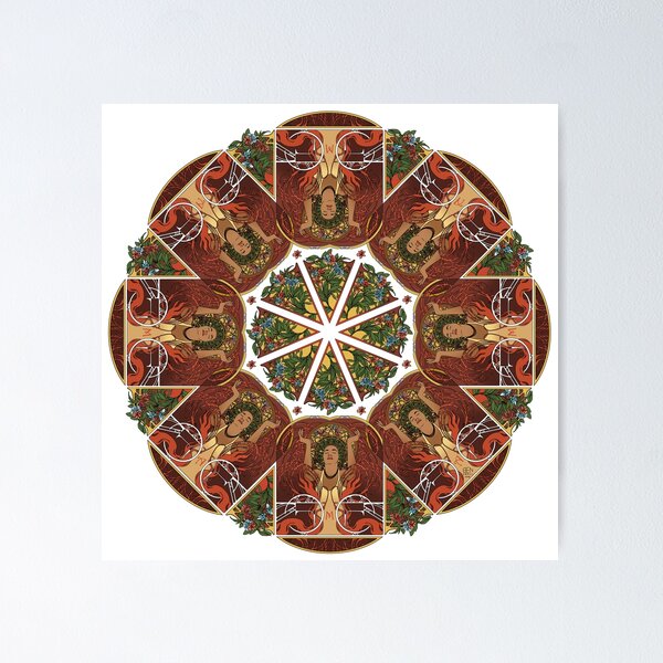 Item preview, Art Nouveau Goddess designed and sold by bensmall.