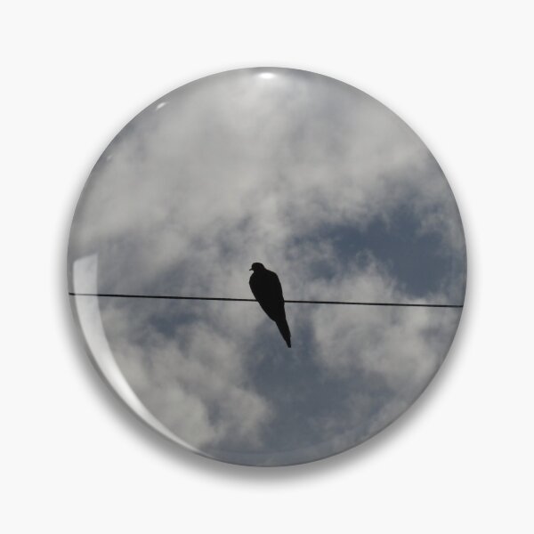 Item preview, bird on a wire designed and sold by UpTowardTheSky.