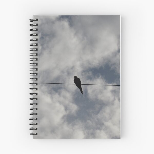 Item preview, bird on a wire designed and sold by UpTowardTheSky.