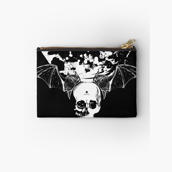 Item preview, Moon with Bats n Skull designed and sold by Black Star.