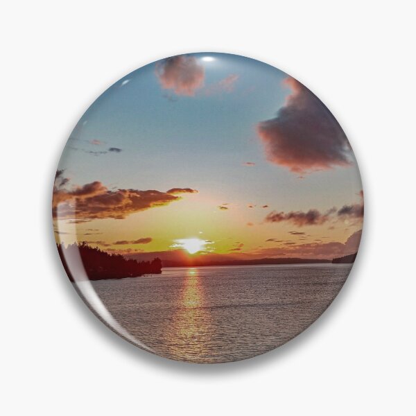 Item preview, Beautiful Sunset Vancouver Island Ferry Colorful Travel designed and sold by Beyond  Perception.