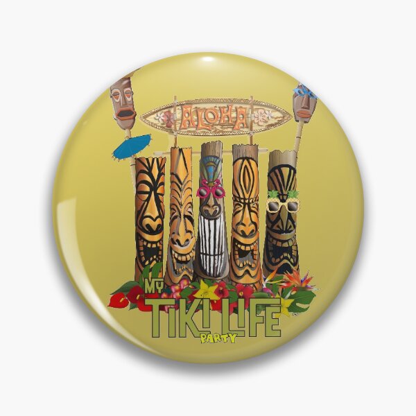 Item preview, My Tiki Life Party designed and sold by PatArtByKevin.