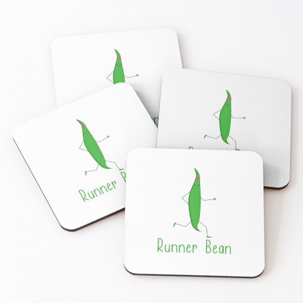 Item preview, Funny Kawaii Runner Bean Graphic Running Gift designed and sold by Kawaiindoodle.