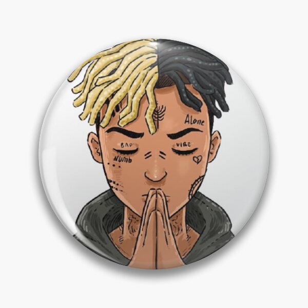 Item preview, XXXTentation draw cartoon RIP legend Rap designed and sold by DUR4GPOSTBAD.