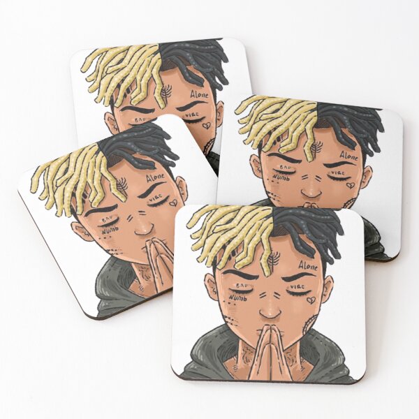 Item preview, XXXTentation draw cartoon RIP legend Rap designed and sold by DUR4GPOSTBAD.