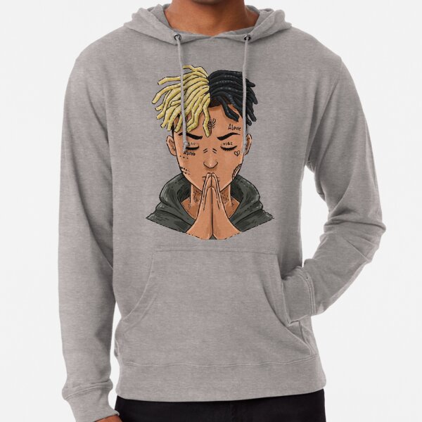 xxxtentation lengends emo rap draw cartoon Lightweight Hoodie for Sale by DUR4GPOSTBAD Redbubble