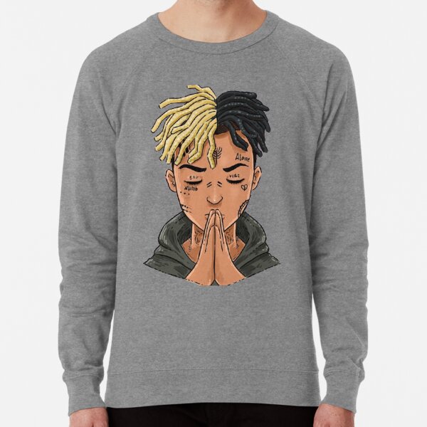 xxxtentation lengends emo rap draw cartoon Lightweight Sweatshirt for Sale by DUR4GPOSTBAD Redbubble