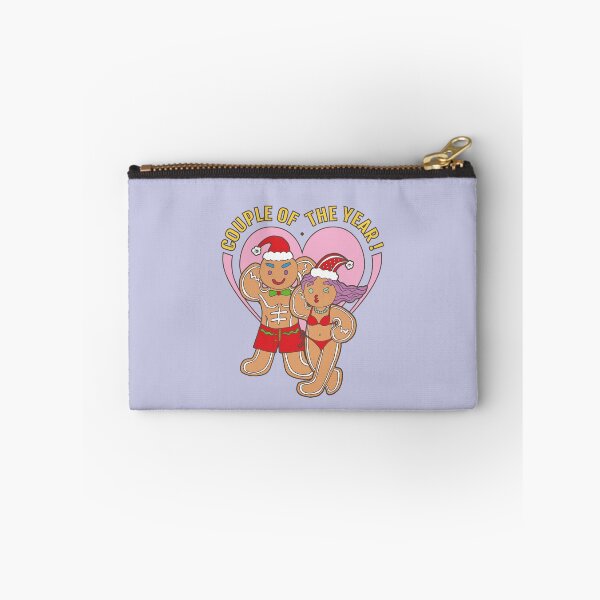 Item preview, Gingerbread Lover- Couple of the Year | Purple Background | Curious Eyeball designed and sold by CuriousEyeball.