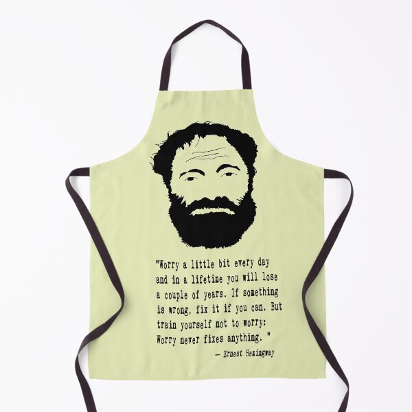 Item preview, Ernest Hemingway Quote designed and sold by The Dead  Writers Circle.
