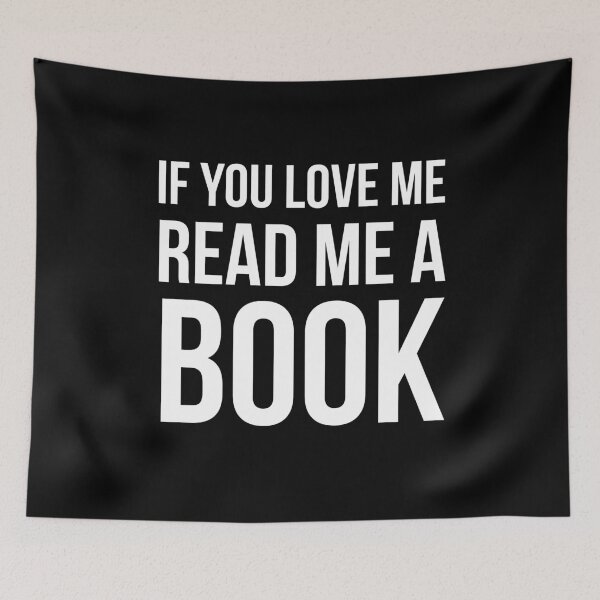 Item preview, If You Love Me Read Me A Book designed and sold by evokearo.