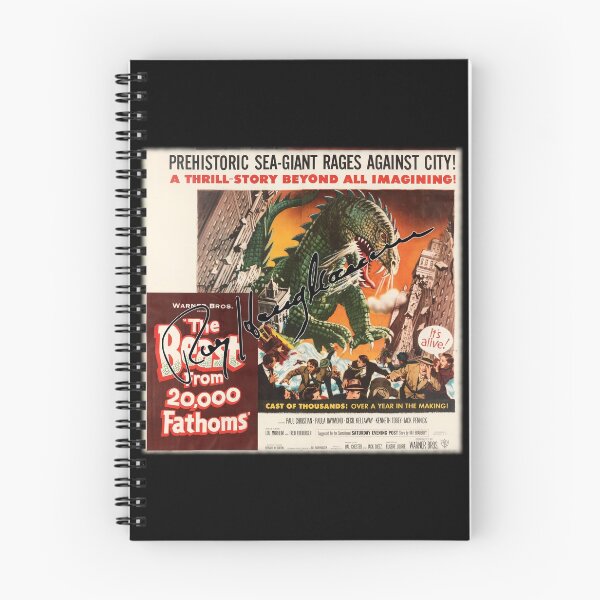 Item preview, The Beast From 20,000 Fathoms, Large - Ray Harryhausen Signature. designed and sold by OriginalDP.