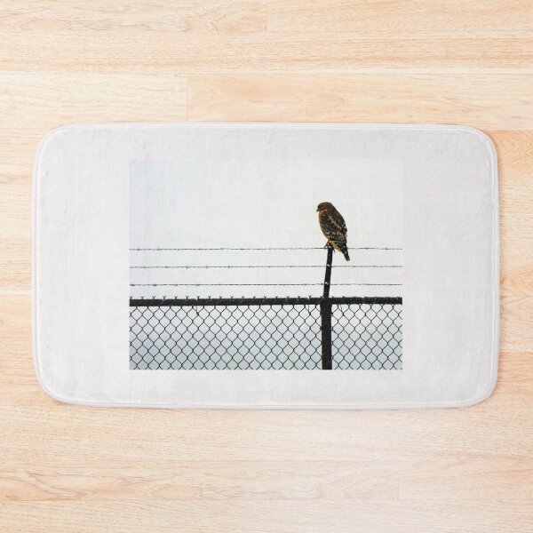 Item preview, Hawk on a Barb in the Snow designed and sold by Respite Artwork.