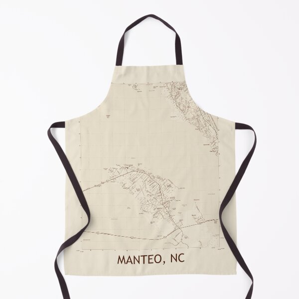 Item preview, Manteo, NC Topographical Map Vintage designed and sold by PGHPhotoCo.